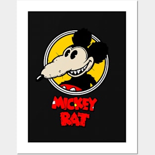 MICKEY RAT Posters and Art